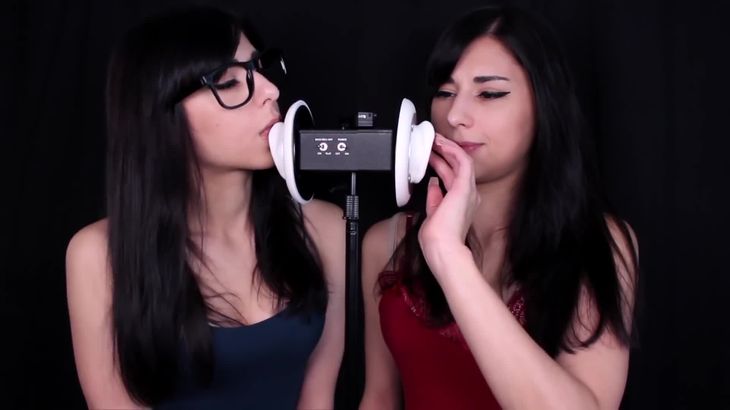 ASMR Twin 双耳舔耳视频在线播放 - 沉浸式颅内高潮体验