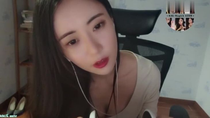 kiki瓜 ASMR在线播放 | 舔耳亲吻助眠视频 沉浸式颅内高潮体验