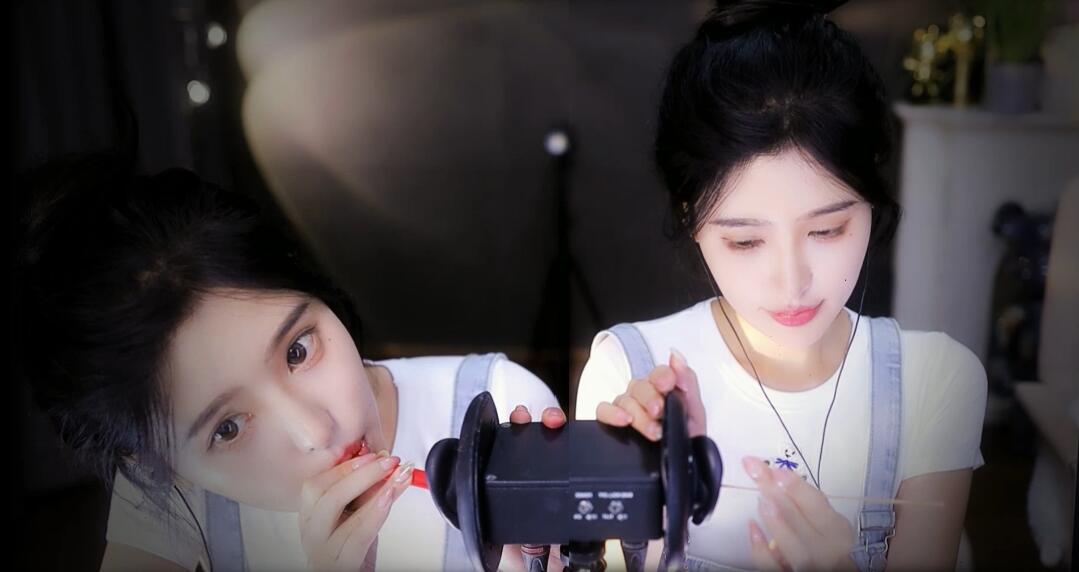 恩七不甜无人声双人吸管音掏耳朵