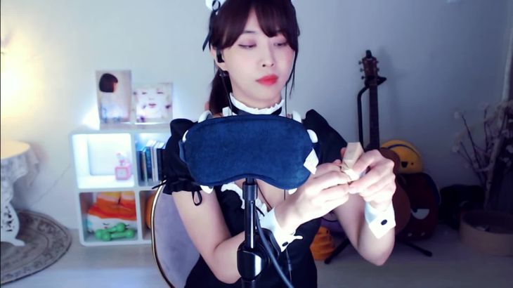 MIMO女仆角色扮演ASMR视频在线播放 - 3DIO双耳沉浸式音效体验