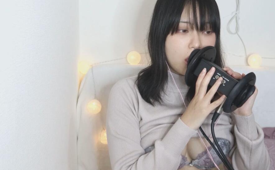 千岁堇ASMR 支援者限定下着姿顔出し耳舐め動画　10_12